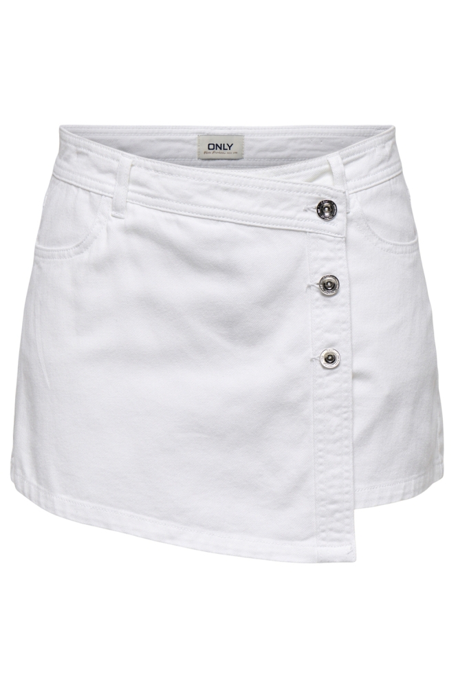 ONLLESLY REG LB DNM SKORT BJ NOOS 15256608 WHITE DENIM